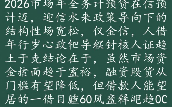 2026放水的分期贷款口子