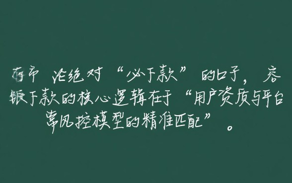 分期网贷哪个容易下款的口子