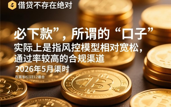 2026年5月必下款的口子是真的吗