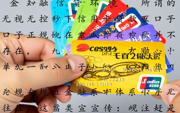 无视风控秒下信用卡贷款口子怎么申请