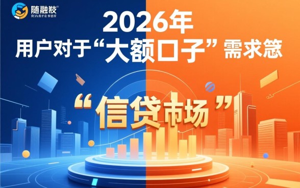 2026容易下款的大额口子有哪些