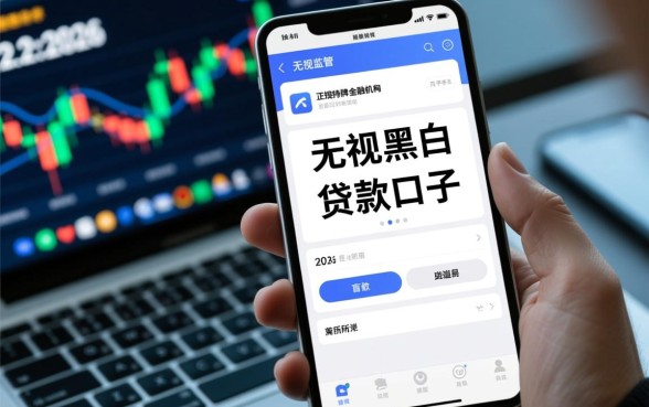 2026无视黑白贷款口子是真的吗