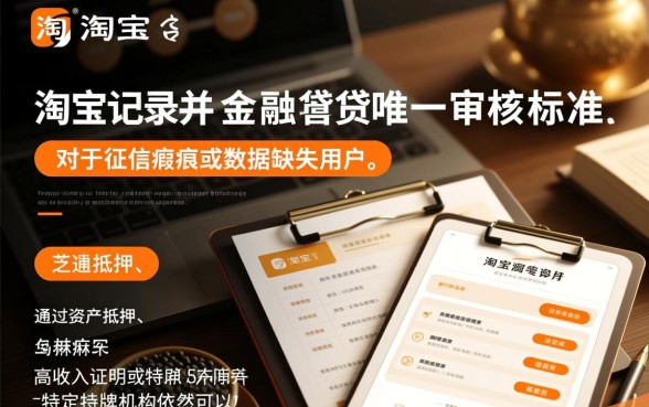 不看芝麻分和淘宝的黑户口子是真的吗