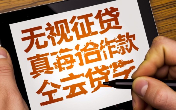 2026无视信用评分贷款哪里借