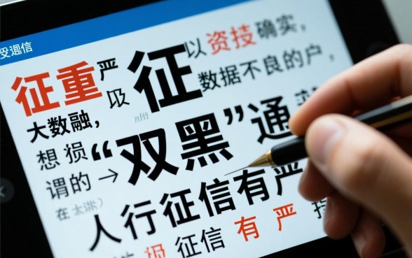 双黑烂户能下款的口子有什么