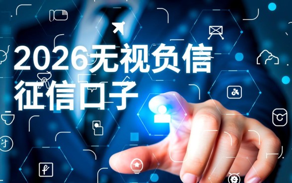 2026无视负债征信的口子有风险吗