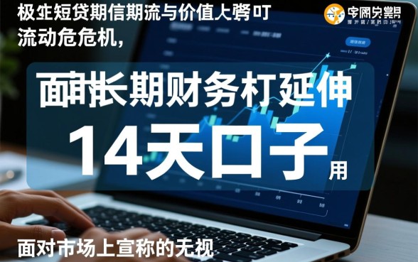 无视风控大数据的14天口子是真的吗