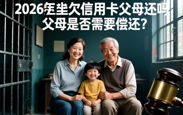 子女坐牢欠信用卡父母还吗