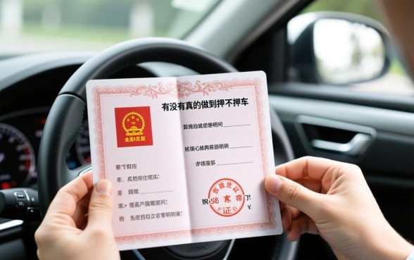 有没有真的做到押证不押车