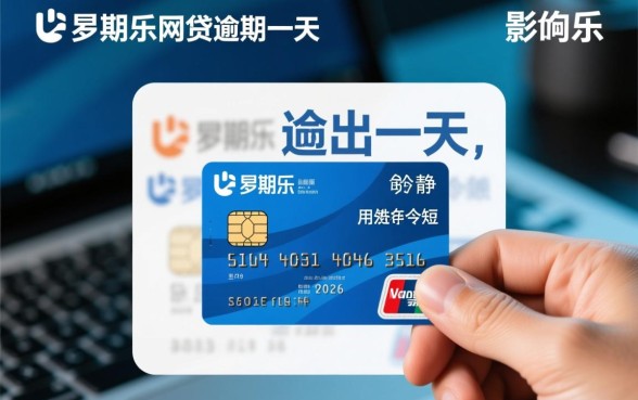 分期乐网贷逾期一天怎么办