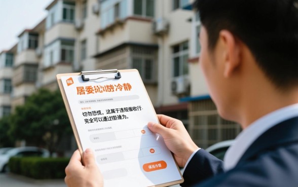 催收到居委会找我了怎么办