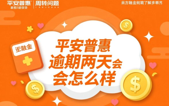 平安普惠逾期两天会怎么样