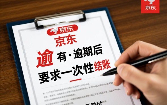 京东逾期还完要求全部结清