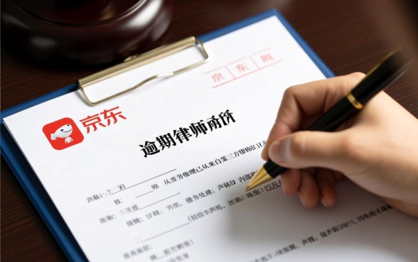 京东白条逾期被发至高律师是真的吗