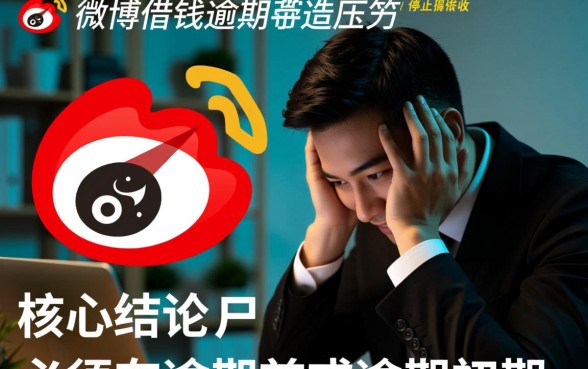 微博借钱怎么协商还款延期