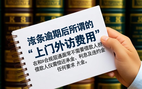 京东白条逾期上门外访费用谁出