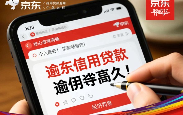 京东信用贷款逾期会怎么样,会上征信吗会被起诉吗? 京东信用贷款逾期会怎么样