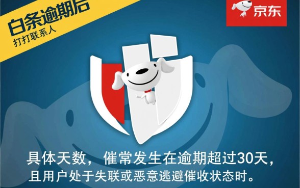 京东白条逾期多久打联系人