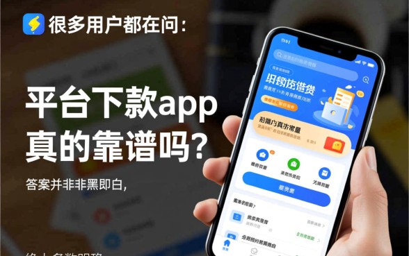平台下款app真的靠谱吗