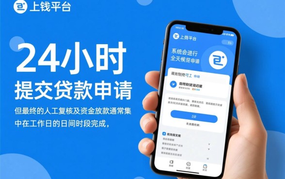 贷上钱晚上处理贷款申请吗