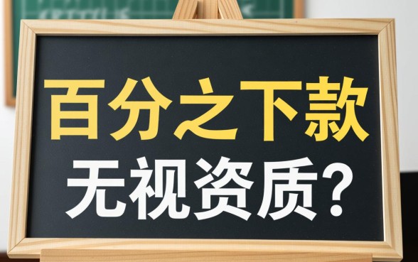 2026年必下款的口子有哪些