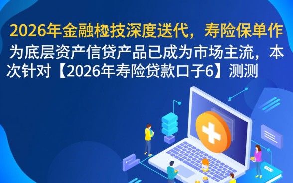 2026年寿险贷款口子6