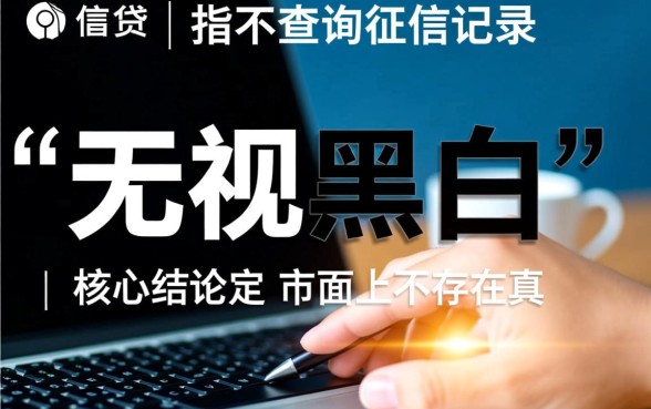 2026最新无视黑白必下款口子有哪些