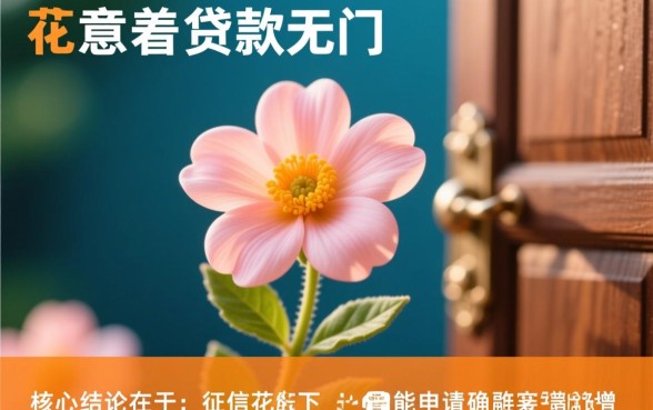 征信花能下款的平台有哪些