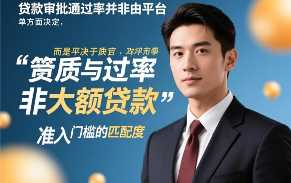 什么大额贷款平台容易过审