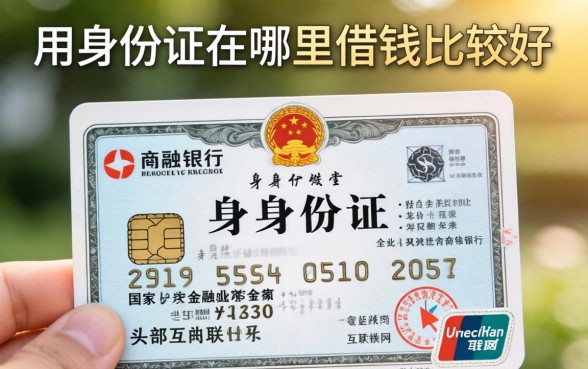 用身份证在哪里借钱比较好