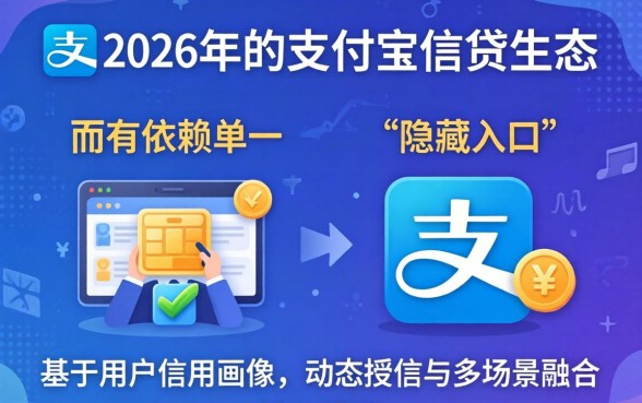 2026支付宝网贷新口子怎么申请