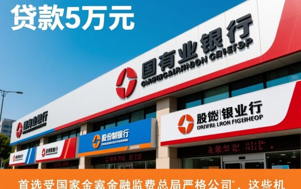 哪个口子能贷款5万正规的