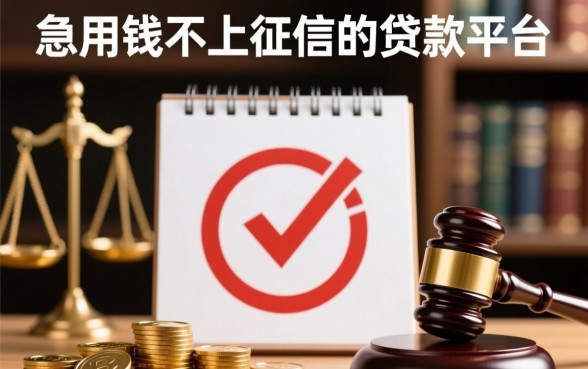急用钱不上征信的贷款平台靠谱吗
