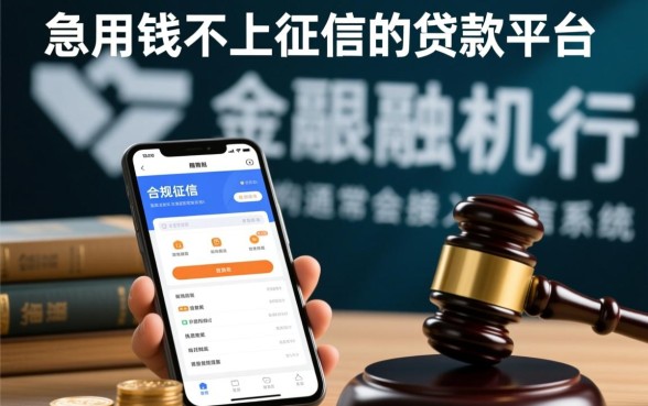 急用钱不上征信的贷款平台靠谱吗