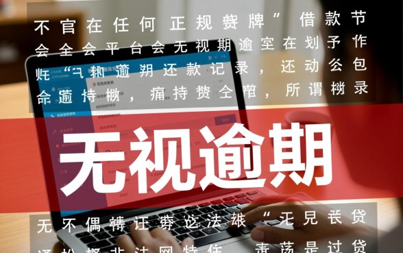 借款平台哪个无视逾期还款