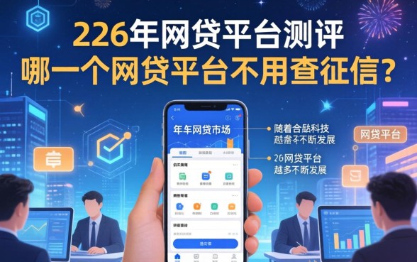 哪个网贷平台无需查征信