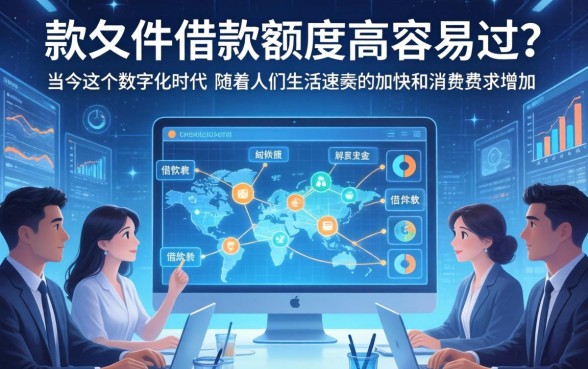 哪个软件借款额度高且容易通过审批