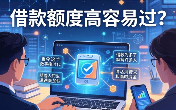 哪个软件借款额度高且容易通过审批