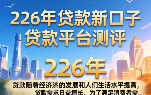 226年5月贷款新口子
