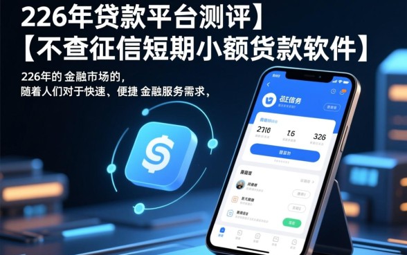 不查征信短期小额贷款软件有哪些