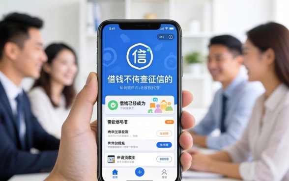 哪里借钱不用查征信的软件