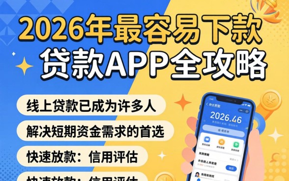 有什么容易下贷款的app