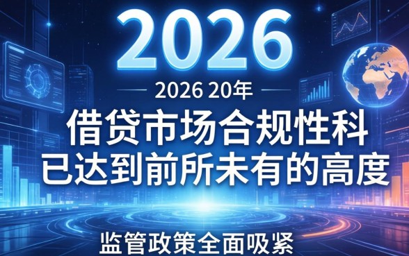 2026 年正规借贷平台申请流程