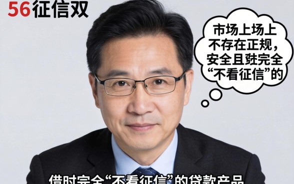 56 岁无视征信贷款真的可行吗