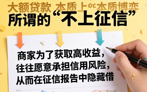 大额贷款不上征信的正规平台