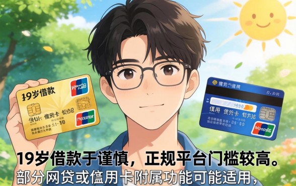 19岁年轻人借钱口子有哪些