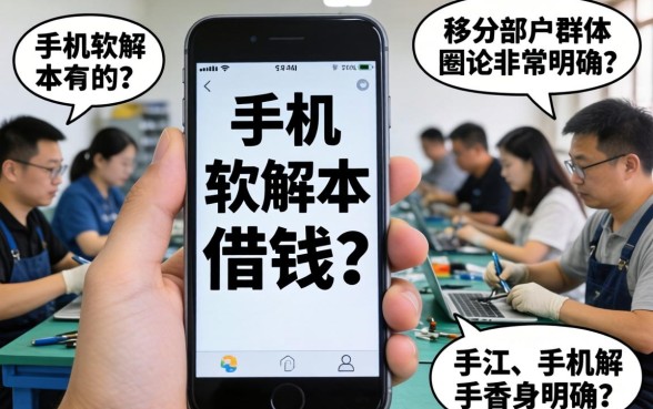 手机软解有没有可以借钱的