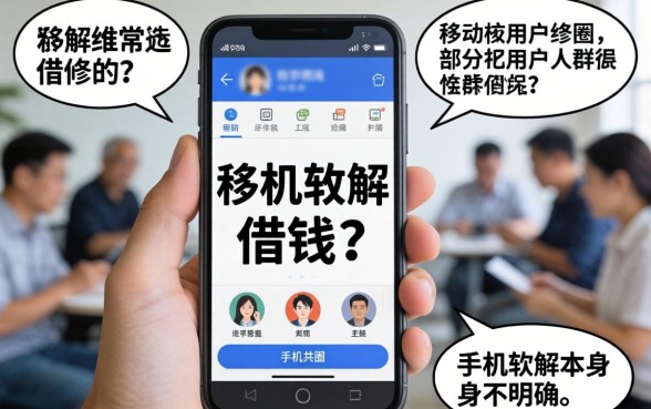 手机软解有没有可以借钱的