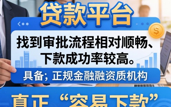 容易下款的正规平台有哪些