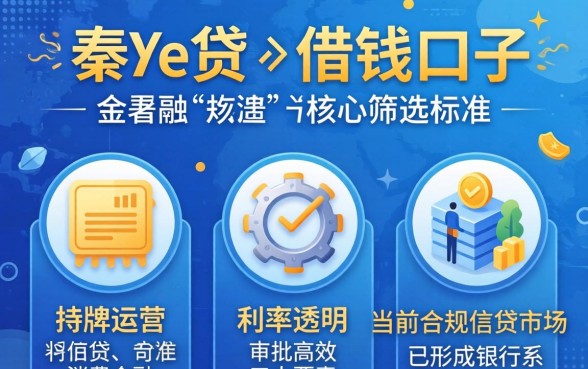 和秦e贷一样好下款的口子推荐